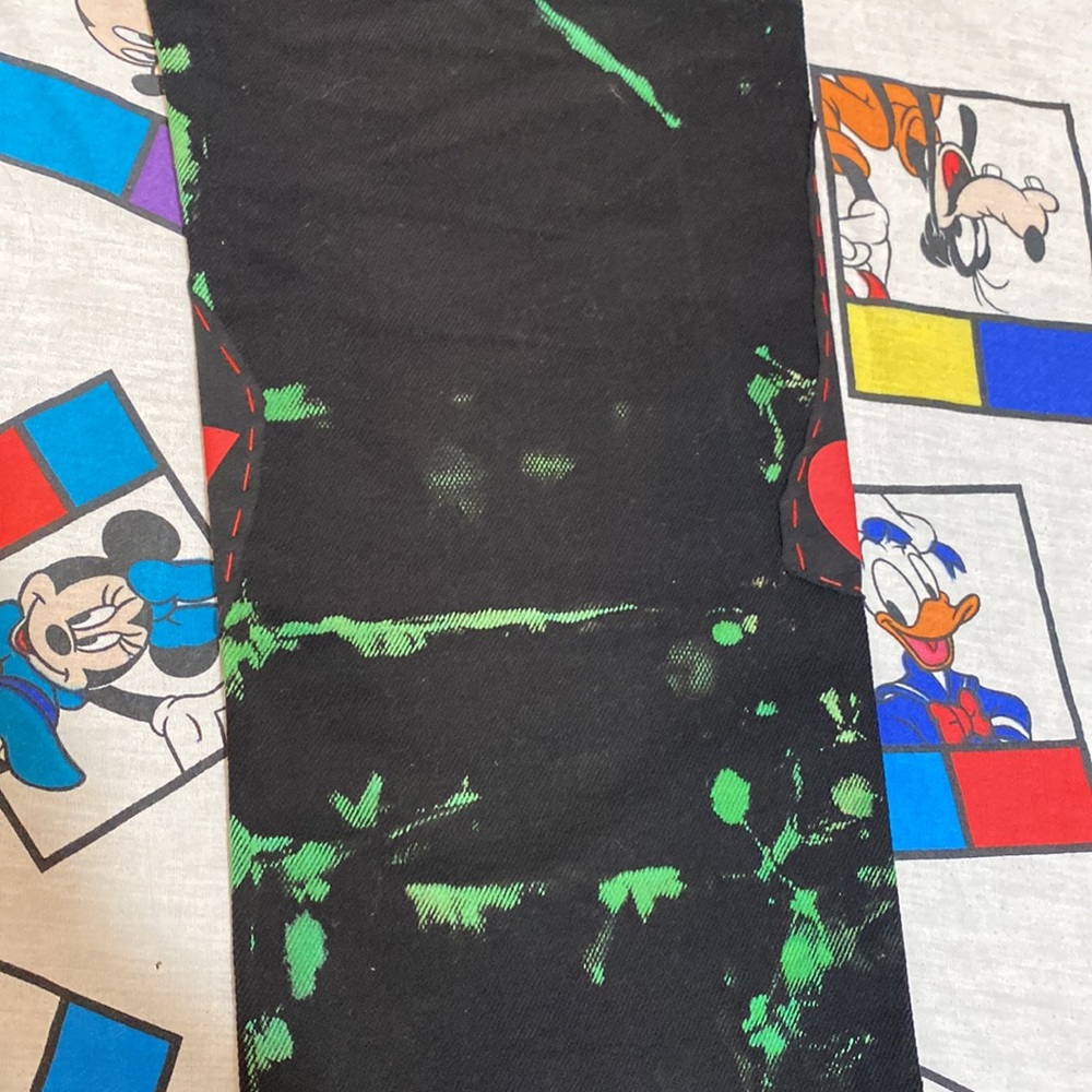 Patchwork Dyed Custom Jeans - image 5